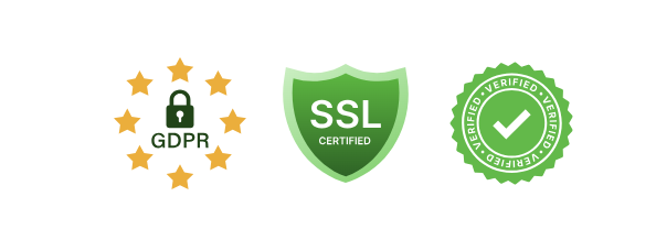 GDPR, SSL, Verified